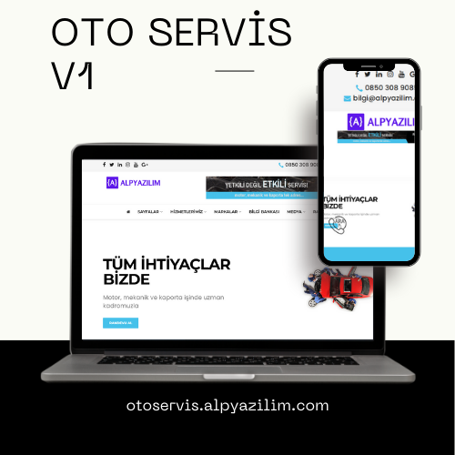 OTO SERVİS V1 | HOSTİNG DOMAİN HEDİYE