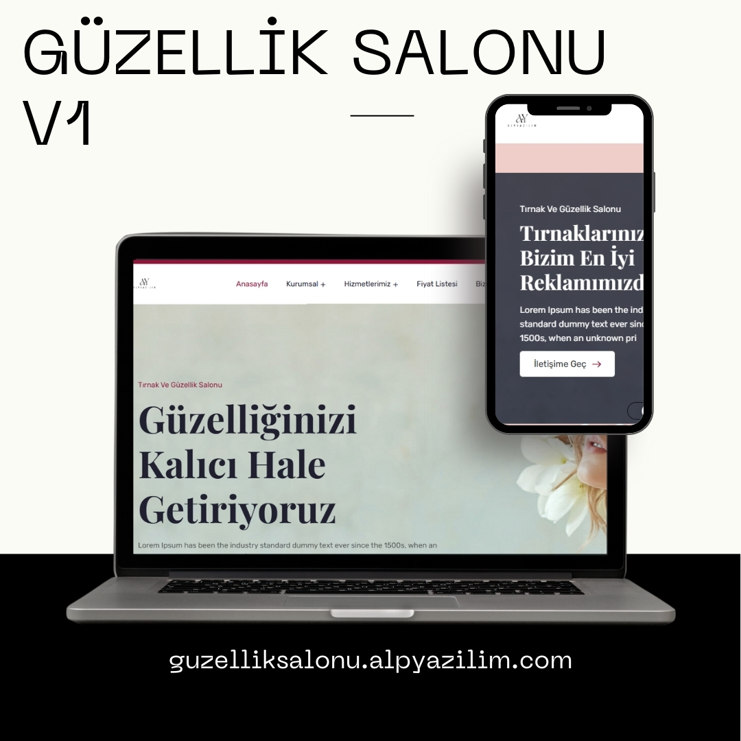 GÜZELLİK SALONU V1 | HOSTİNG DOMAİN HEDİYE