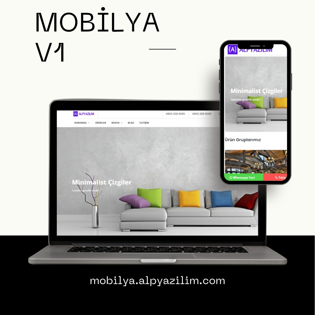 MOBİLYA V1 | HOSTİNG DOMAİN HEDİYE